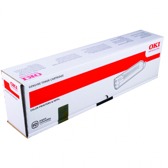 Oki C8600 Black Original Toner Cartridge (43487712) 